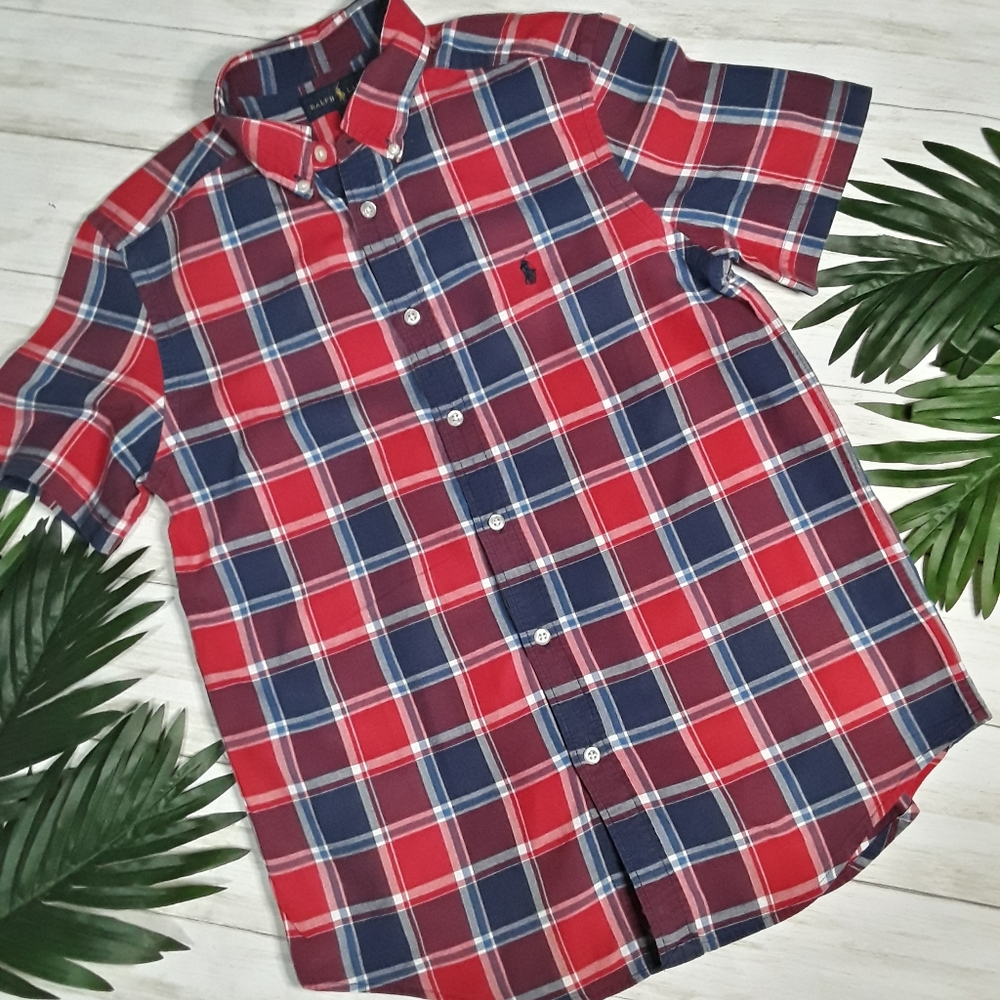 Plaid Polo